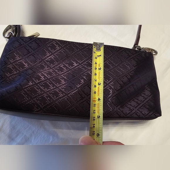 Vintage ELLE Monogram Mini Shoulder Bag Purple V-GRK - Picture 8 of 10
